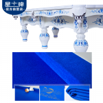 三亿体育
中式钢库台球桌XW8101-9A 定制青花瓷家用桌球台
